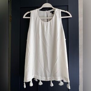Ann Taylor Tassel Tank